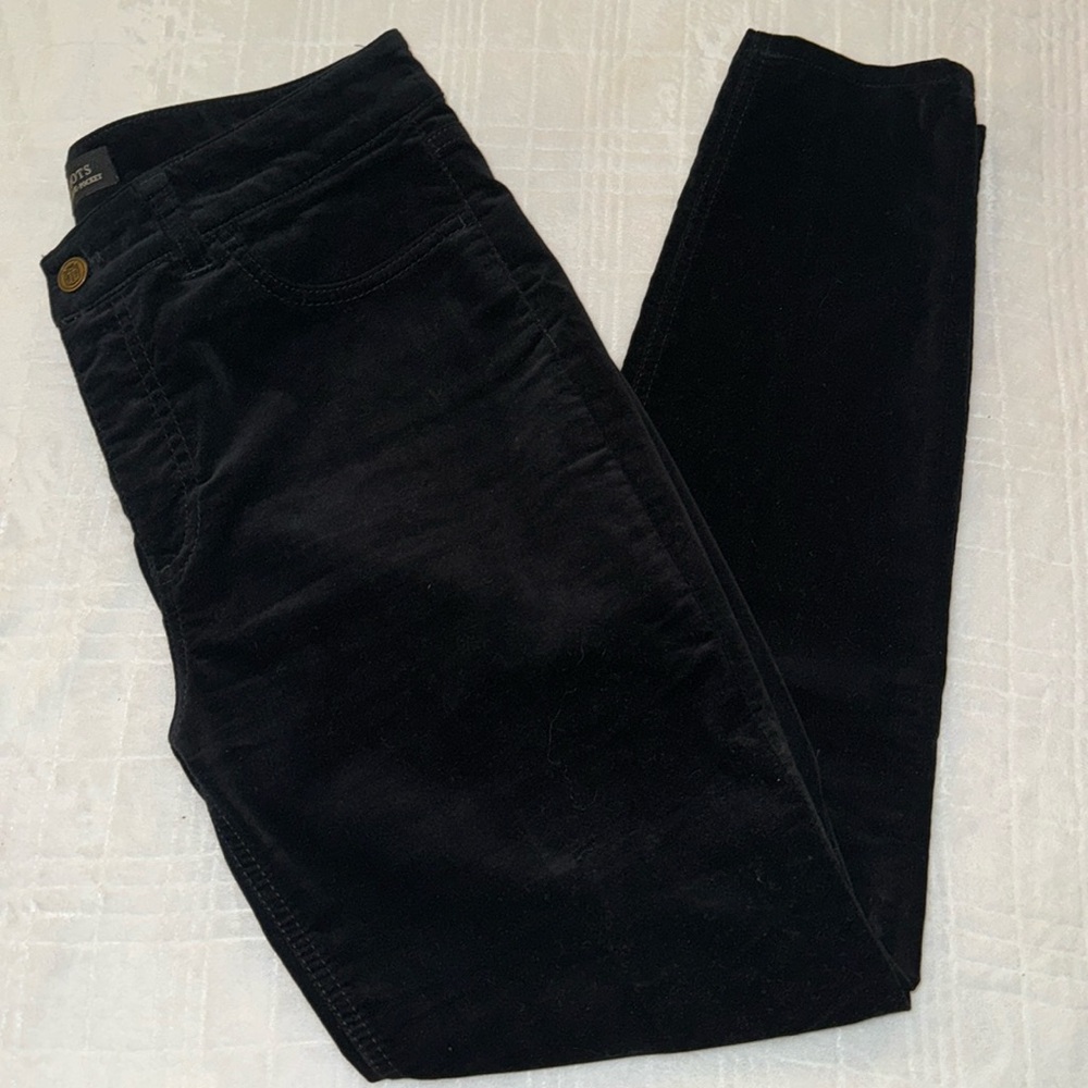 Talbots Black Velvet Jeggings